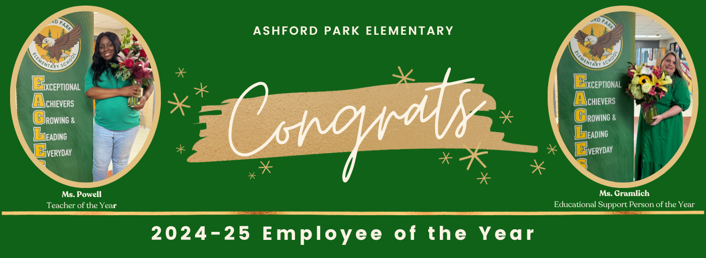 Employee of the year banner